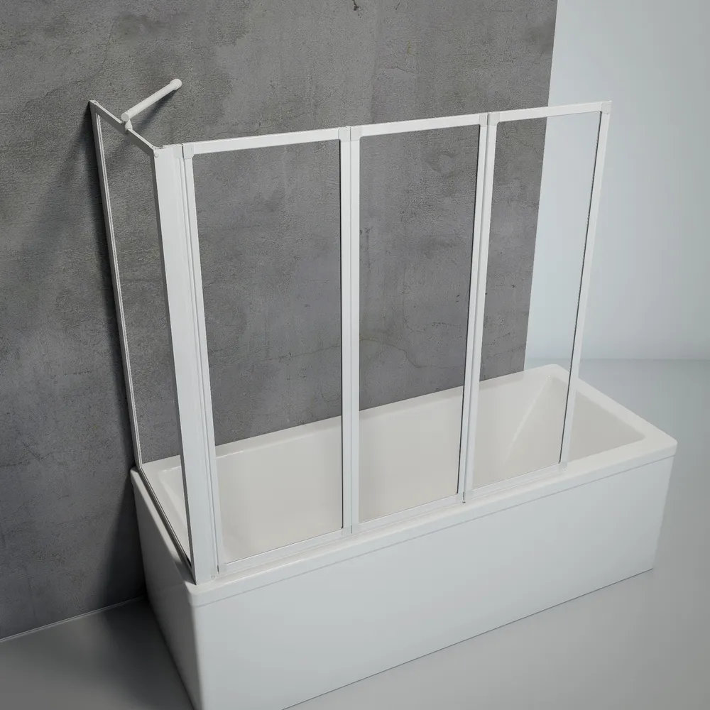 700x1290 mm, 1210 mm, Blanc, Transparent