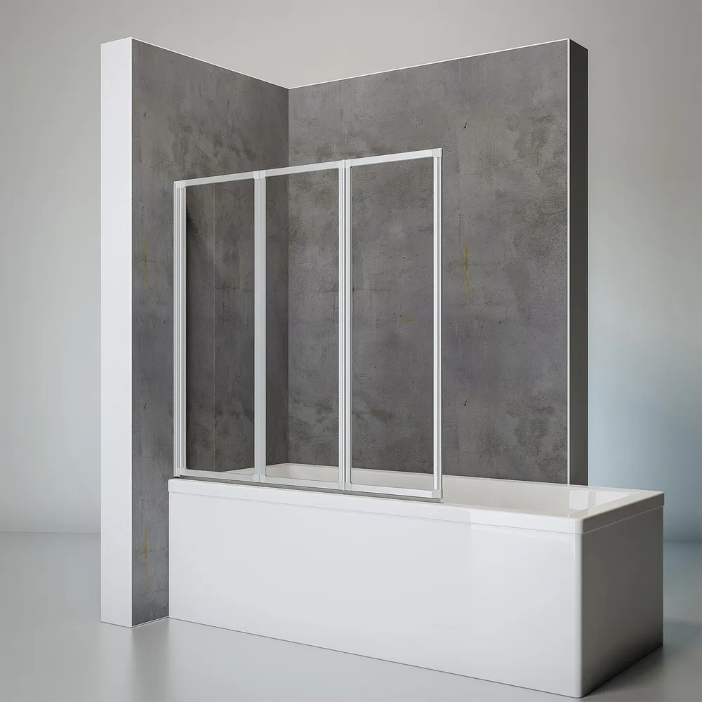 1270 mm, 1400 mm, Alu argenté, Transparent