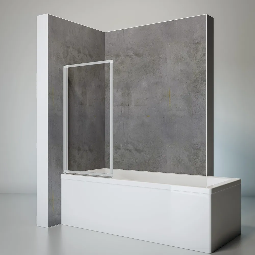 700 mm, 1210 mm, Alu argenté, Transparent