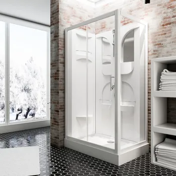 1200x800 mm, 2100 mm, Blanc, Transparent