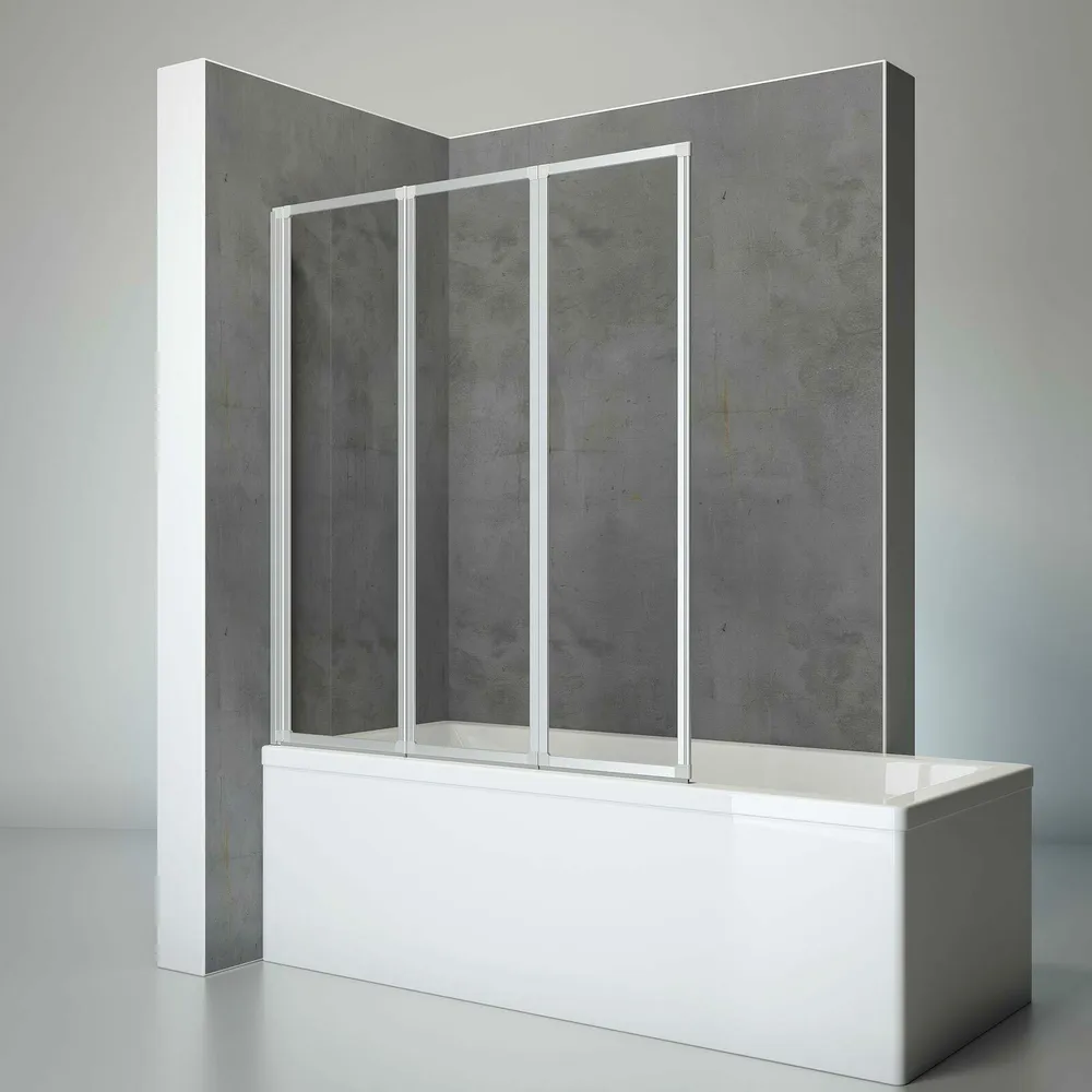 1270 mm, 1210 mm, Alu argenté, Transparent
